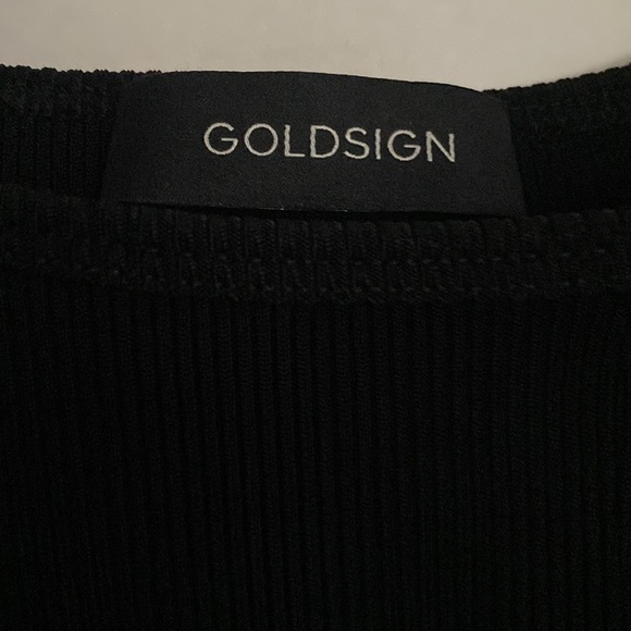 Goldsign ribbed top - Picture 2 of 5